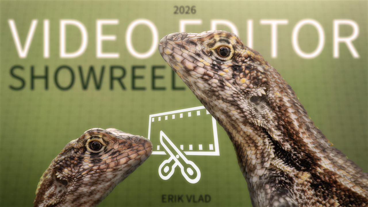 Video editor showreel